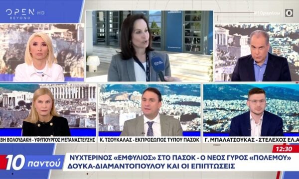 Πολιτική Αντιπαράθεση Βολουδάκη,Τσουκαλάς και Μπαλατσούκας για την προεκλογική περίοδο