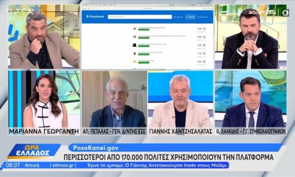 PosoKanei: Πάνω από 170.000 καταναλωτές χρησιμοποιούν την πλατφόρμα