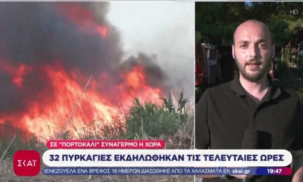 Σε συναγερμό η χώρα, 32 πυρκαγιές το τελευταίο 24ωρο – Που ήταν τα δυσκολότερα μέτωπα – Πως θα κινηθούν οι άνεμοι