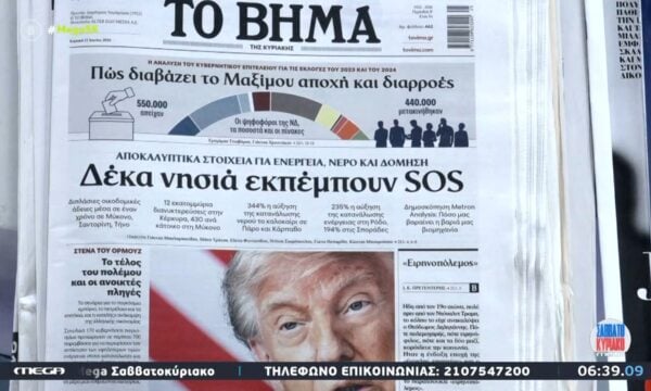 Τα πρωτοσέλιδα των εφημερίδων σήμερα 21/06/2026