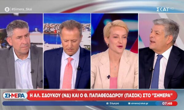 Θ. Παπαθεοδώρου σε Αλ. Σδούκου: «Σας είναι εύκολος αντίπαλος ο κ. Τσίπρας, είναι “ανοιχτός” από παντού»