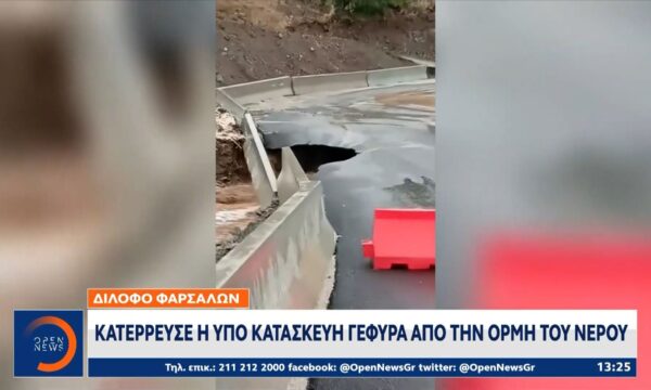 Θεσσαλία: Μεγάλες καταστροφές σε εκτάσεις με αμπέλια και βαμβάκι