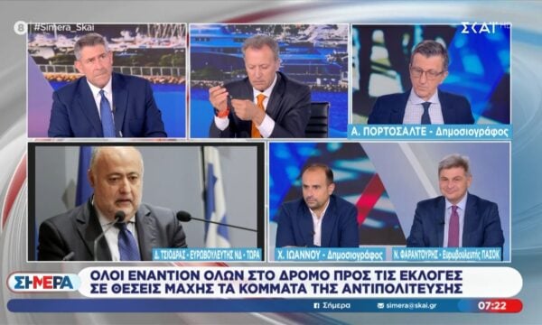 Τηλεφωνική παρέμβαση Τσιόδρα για τα λεγόμενα Φαραντούρη: «Η ΝΔ ψηφίζει κατά των μεταλλαγμένων»