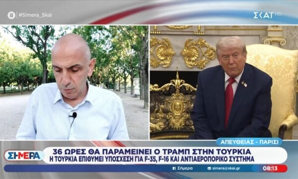Τραμπ: 36 ώρες θα  παραμείνει στην Τουρκία