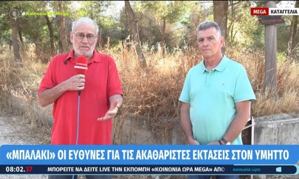Β. Κρητικός: «12 δήμοι δεν μπορούν να συνεννοηθούν πώς θα καθαρίσουν τον Υμηττό»