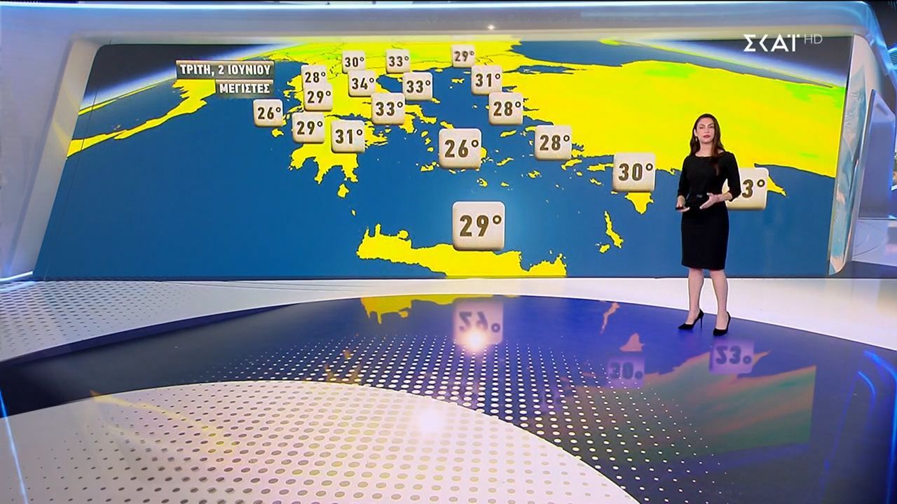 Πρόγνωση Καιρού | 01/06/2026