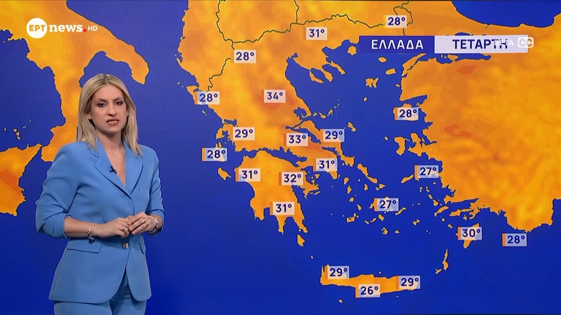 Πρόγνωση καιρού 02-06-2026 – Νικολέτα Ζιακοπούλου