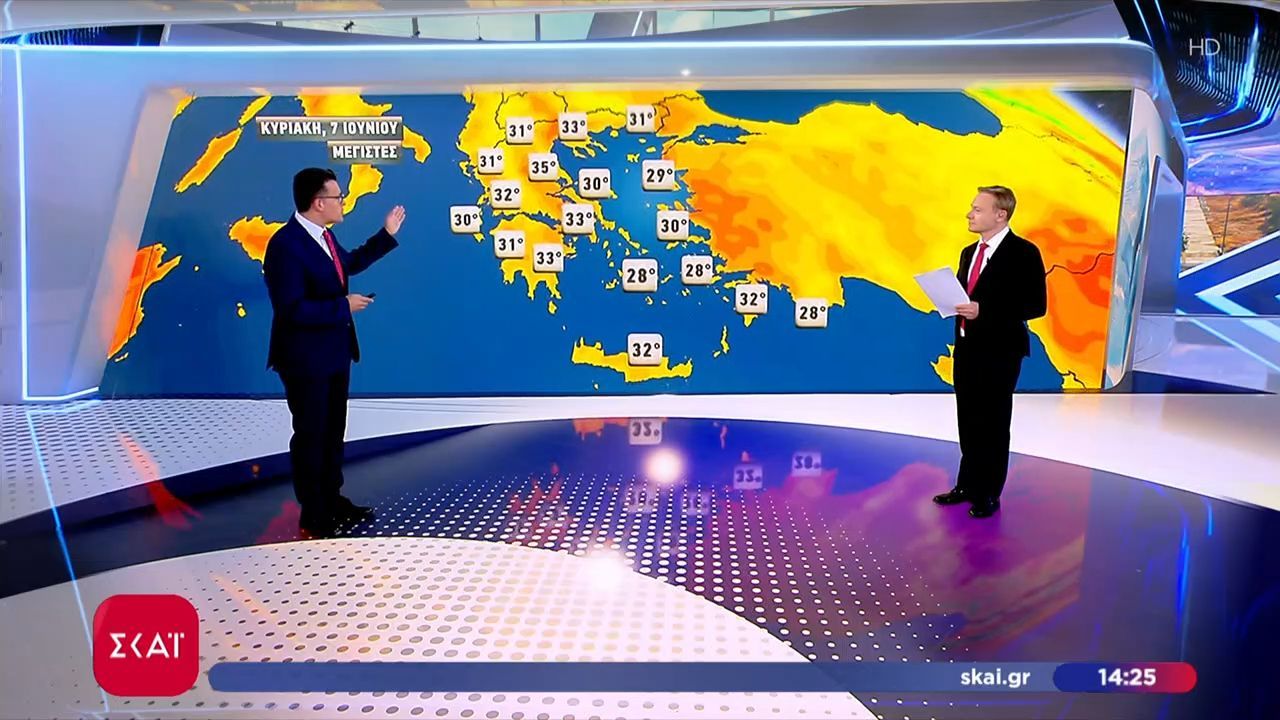 Πρόγνωση καιρού από τον Παναγιώτη Γιαννόπουλο | 06/06/2026