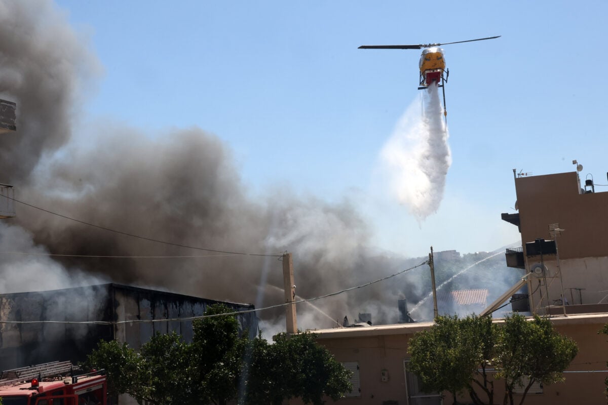 Πολύ υψηλός κίνδυνος πυρκαγιάς αύριο: Ενισχύονται τα μελτέμια