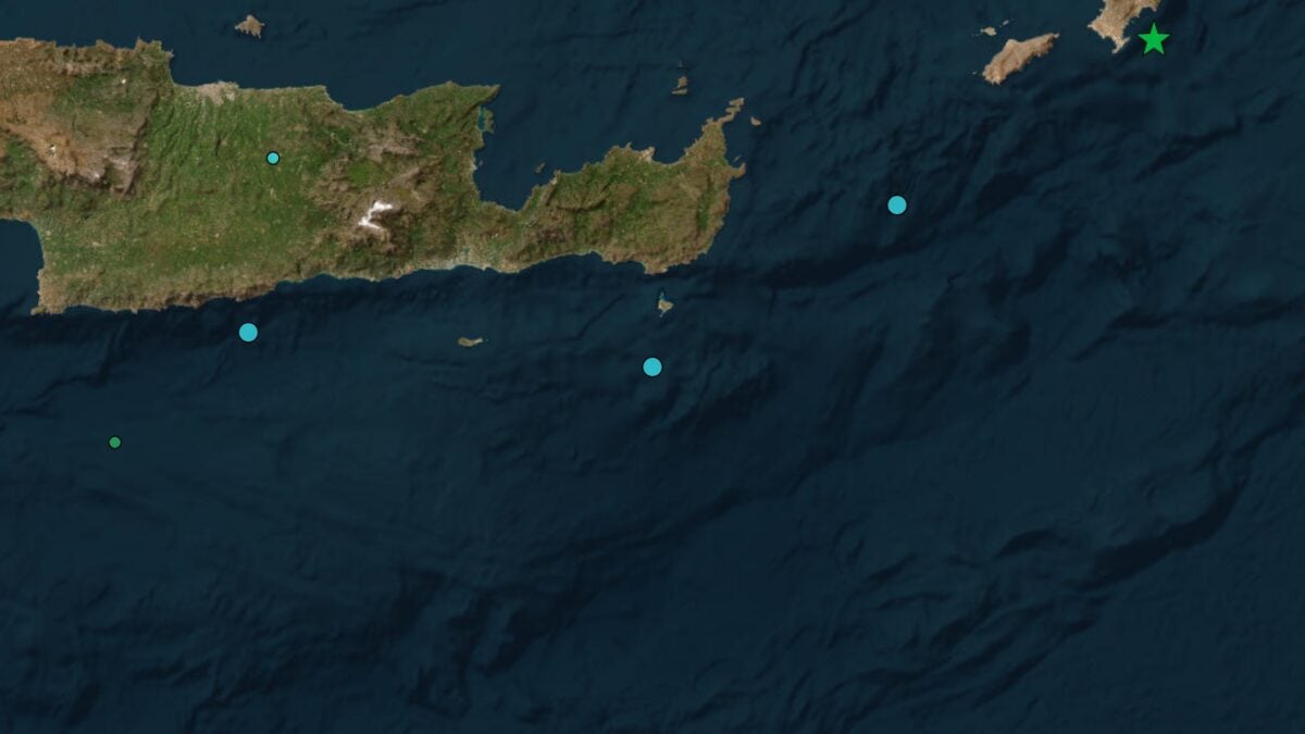 Σεισμός μεγέθους 3,5 Ρίχτερ στον Γουδουρά Λασιθίου