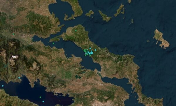 Σεισμός στο Προκόπι Ευβοίας μεγέθους 3,3 Ρίχτερ