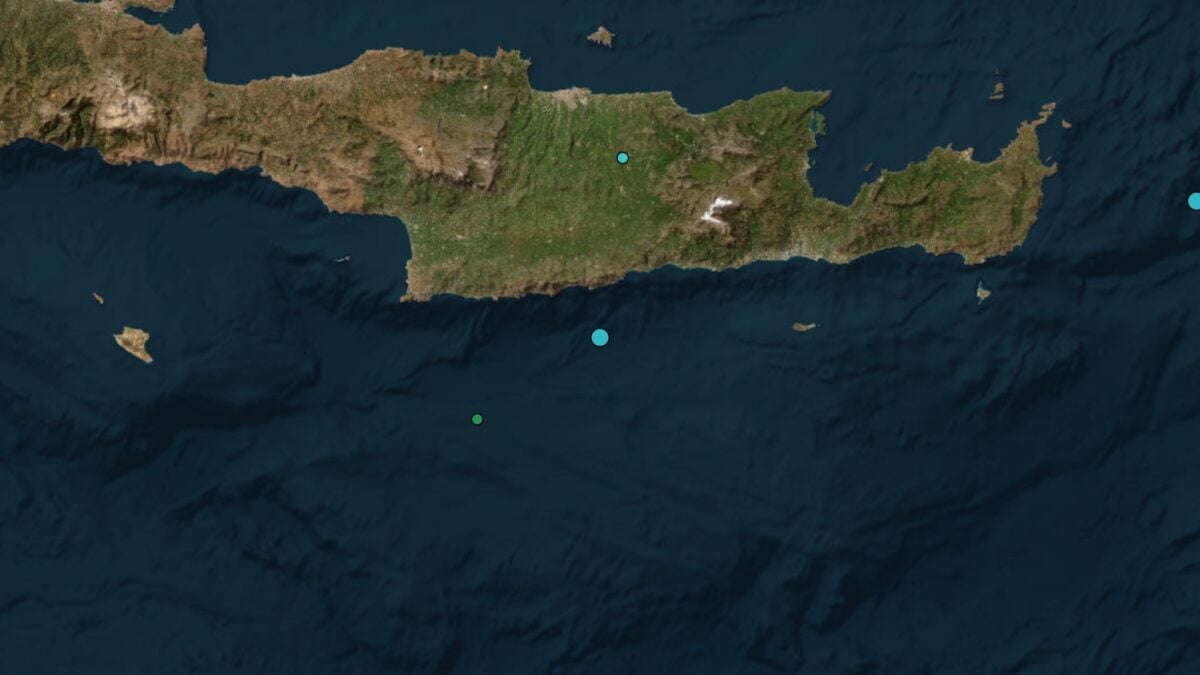 Σεισμός μεγέθους 3,5 Ρίχτερ στον Τσούτσουρο Ηρακλείου