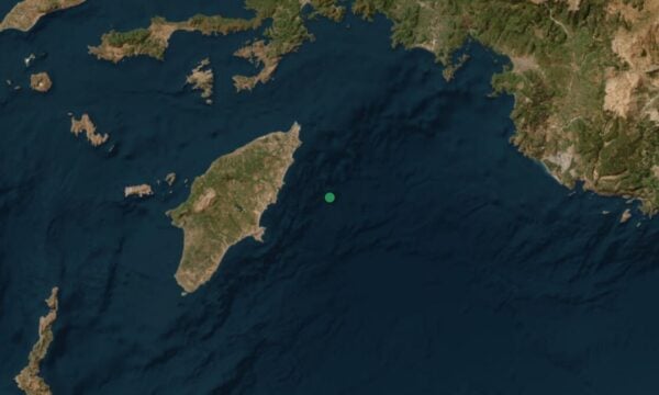 Σεισμός μεγέθους 3,5 Ρίχτερ στον Αρχάγγελο Ρόδου