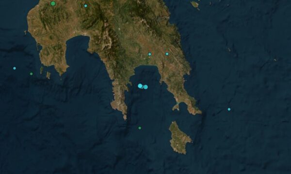Σεισμός στο Γύθειο μεγέθους 3,6 Ρίχτερ