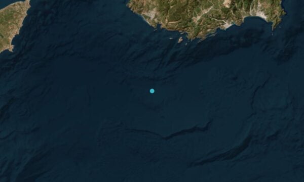 Σεισμός 3,6 Ρίχτερ στην περιοχή της Μεγίστης (Καστελλορίζου)