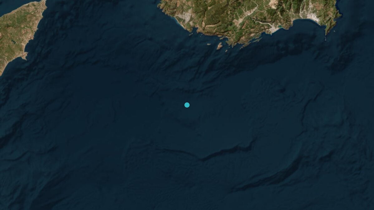 Σεισμός 3,6 Ρίχτερ στην περιοχή της Μεγίστης (Καστελλορίζου)