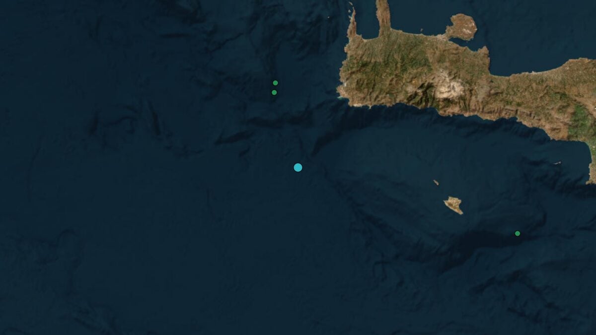 Σεισμός 3,7 Ρίχτερ στην Παλαιοχώρα Χανίων