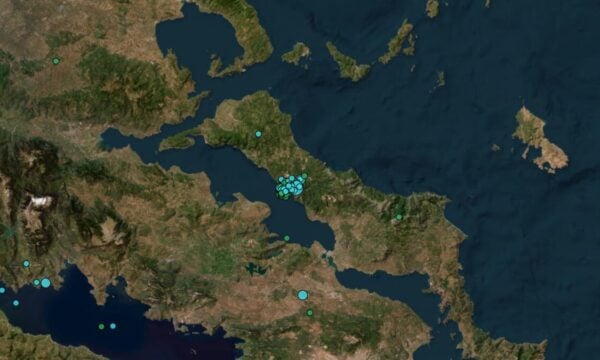 Σεισμός στο Προκόπιο Ευβοίας μεγέθους 3,7 Ρίχτερ