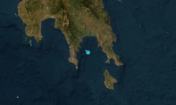 Σεισμός 4,1 Ρίχτερ στον Κότρωνα Λακωνίας