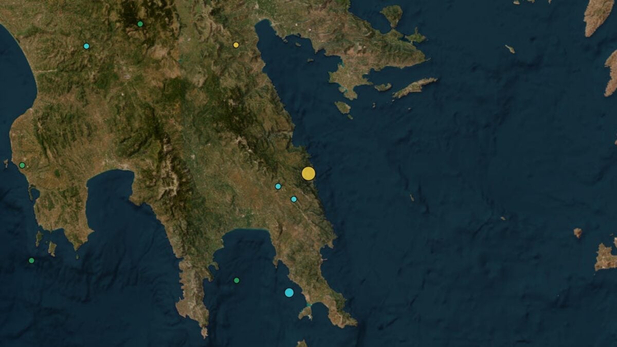 Σεισμός 4,3 Ρίχτερ στον Χάρακα Λακωνίας