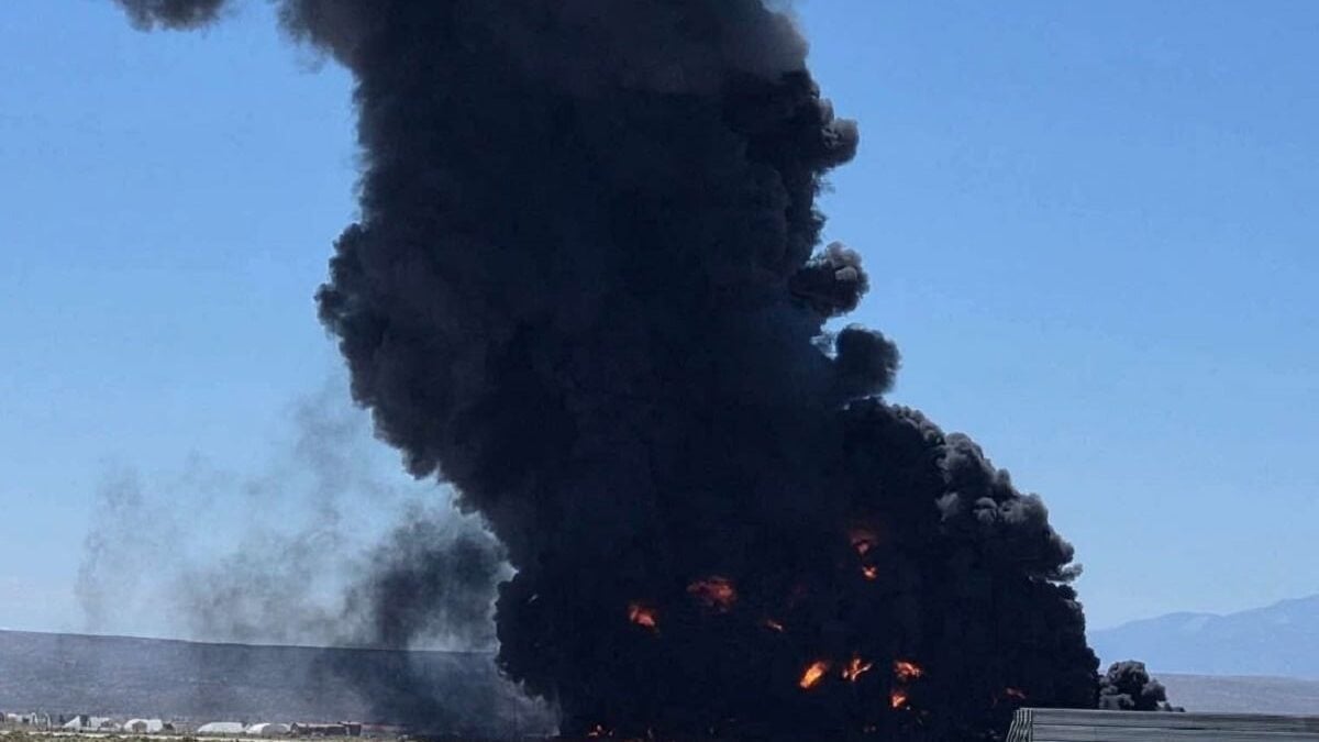 ΗΠΑ: Βομβαρδιστικό B-52 συνετρίβη λίγο μετά την απογείωσή του - Βίντεο 1 ΗΠΑ: Βομβαρδιστικό B-52 συνετρίβη λίγο μετά την απογείωσή του – Βίντεο