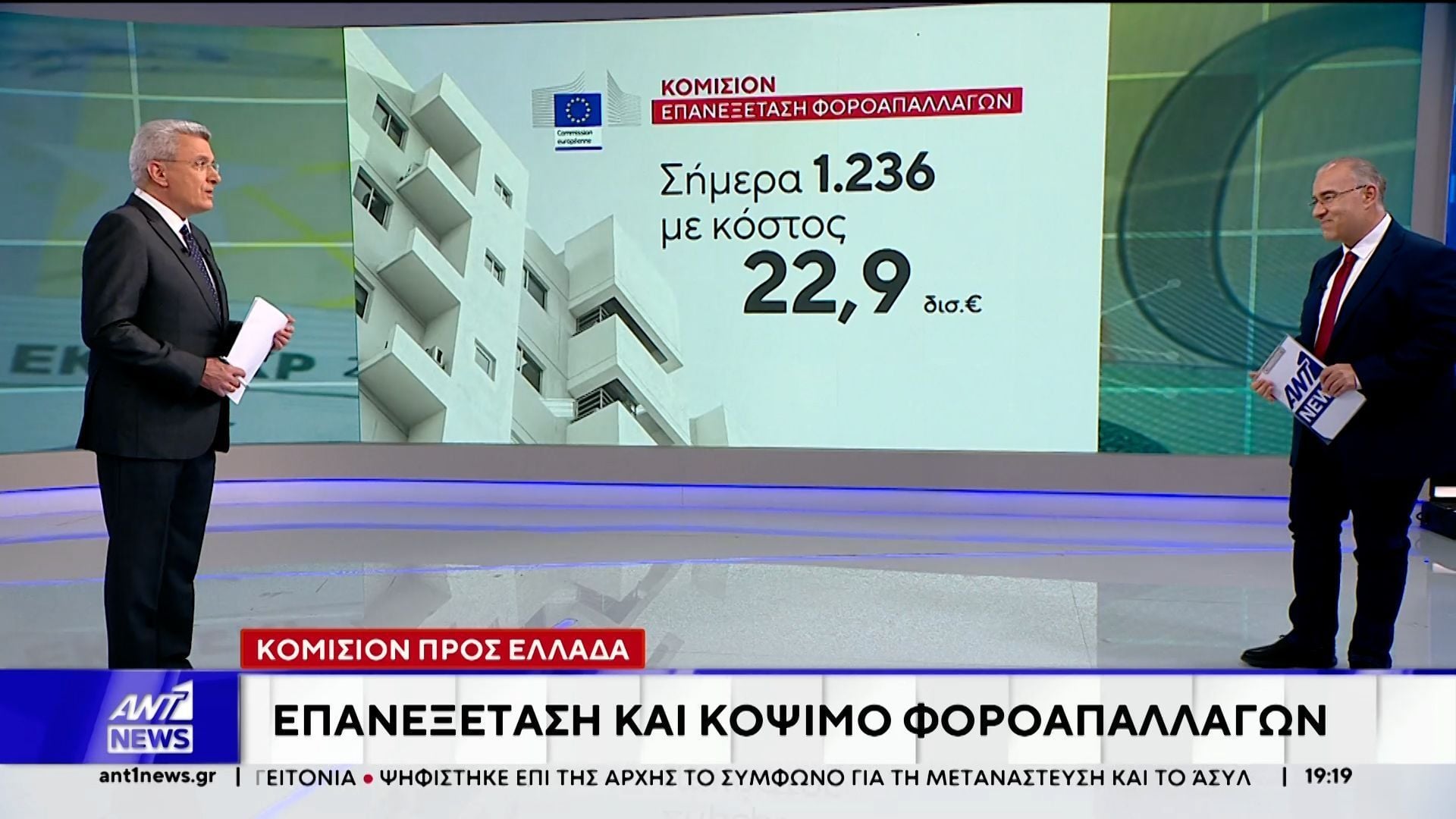 Συστάσεις της Κομισιόν στην Ελλάδα για 1.236 φοροαπαλλαγές, ακίνητα, ΙΧ και diesel