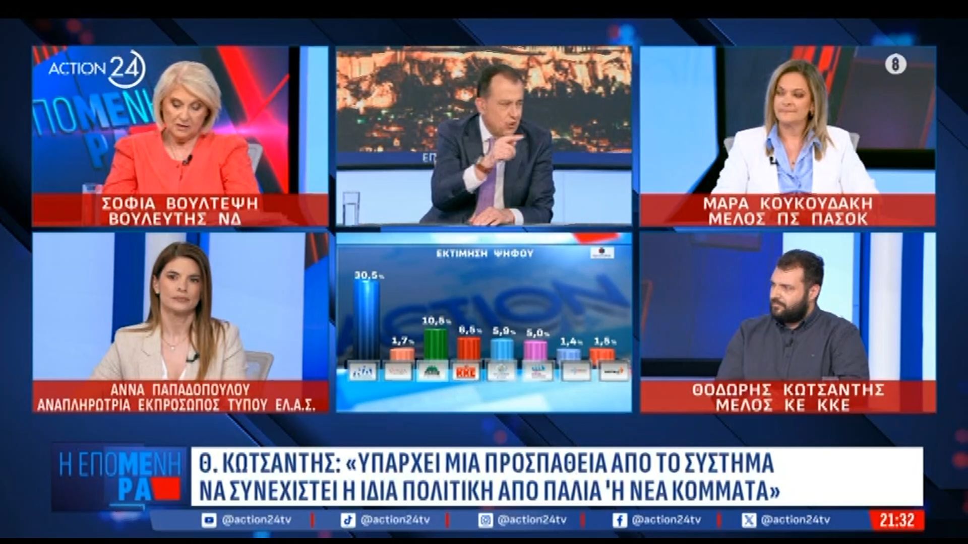 Θ. Κωτσαντής: «Υπάρχει μια προσπάθεια από το σύστημα να συνεχιστεί η ίδια πολιτική από παλιά ή νέα κόμματα»