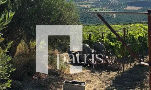 Ηράκλειο: 60χρονος καταπλακώθηκε από τρακτέρ και είναι χωρίς τις αισθήσεις του