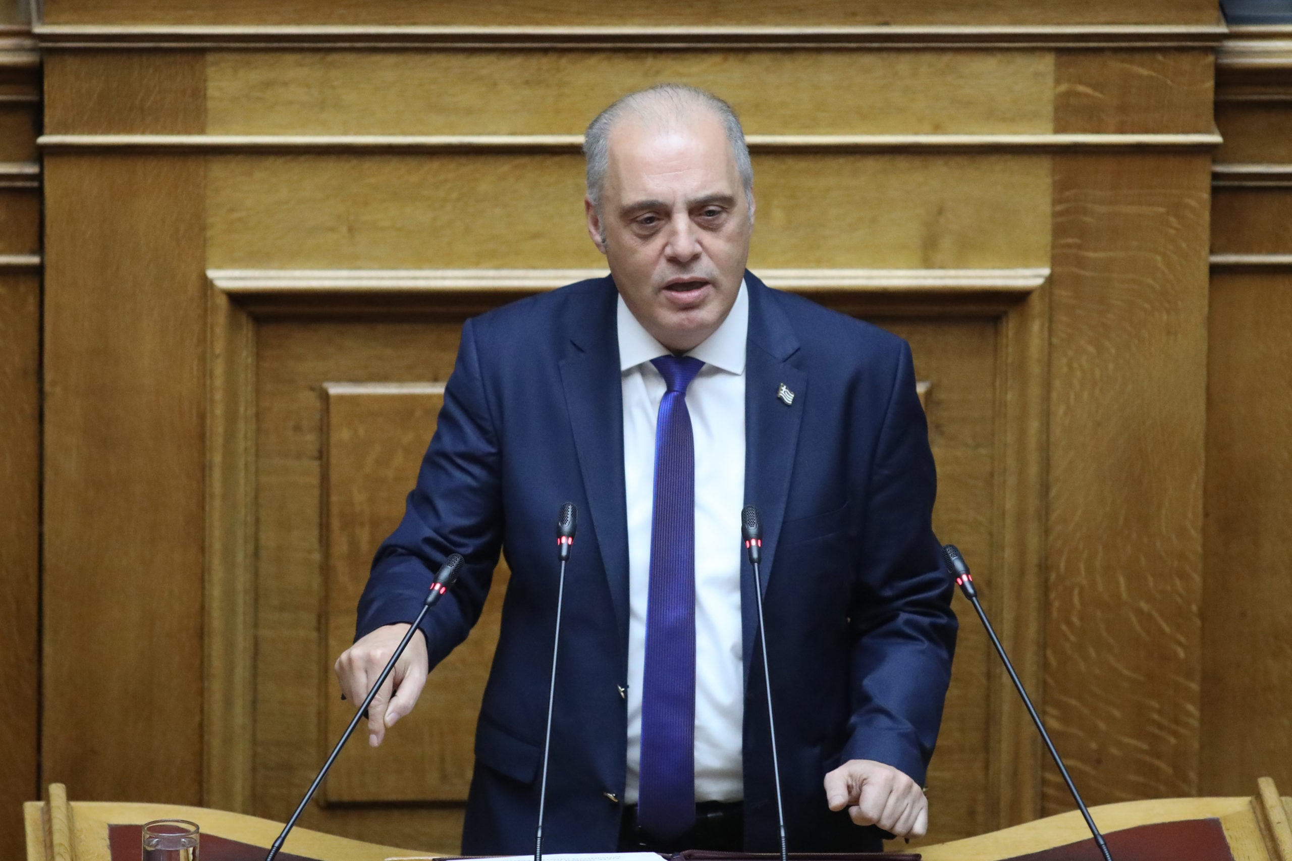 Βελόπουλος για Πιερρακάκη: «Δεν είναι δίκαιο να αρπάζεις τα σπίτια των Ελλήνων αφήνοντας τα funds ασύδοτα»