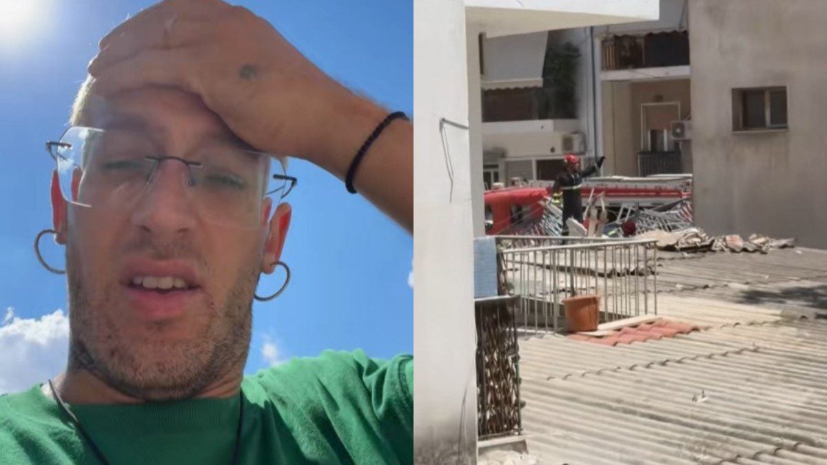 Τάσος Ξιαρχό: Βίντεο από τη σχολή χορού του μετά την κατάρρευση της πολυκατοικίας στα Πετράλωνα