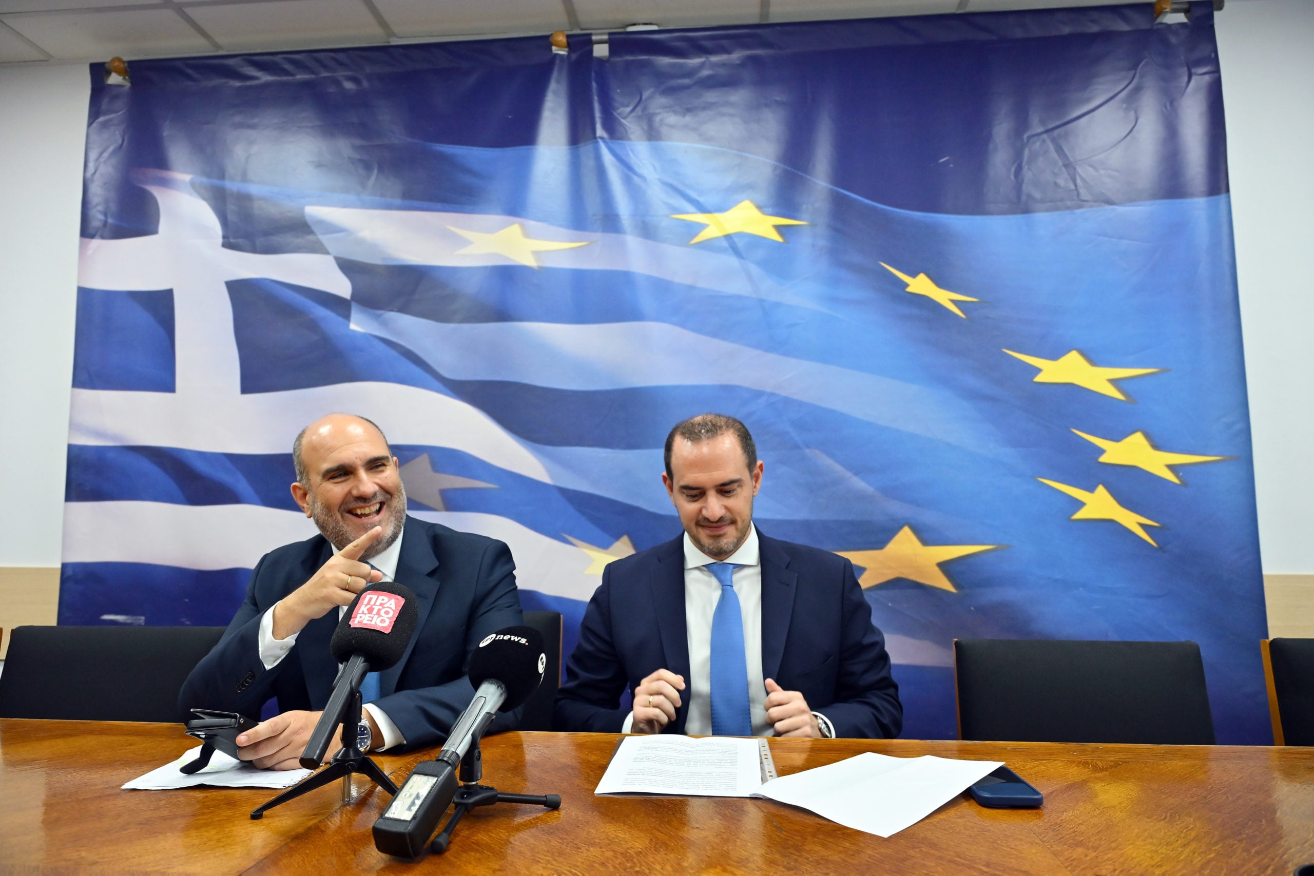 Υπουργείο Εθνικής Οικονομίας και Οικονομικών, Παράδοση-παραλαβή, Γιώργος Κώτσηρας Δημήτρης Μαρκόπουλος