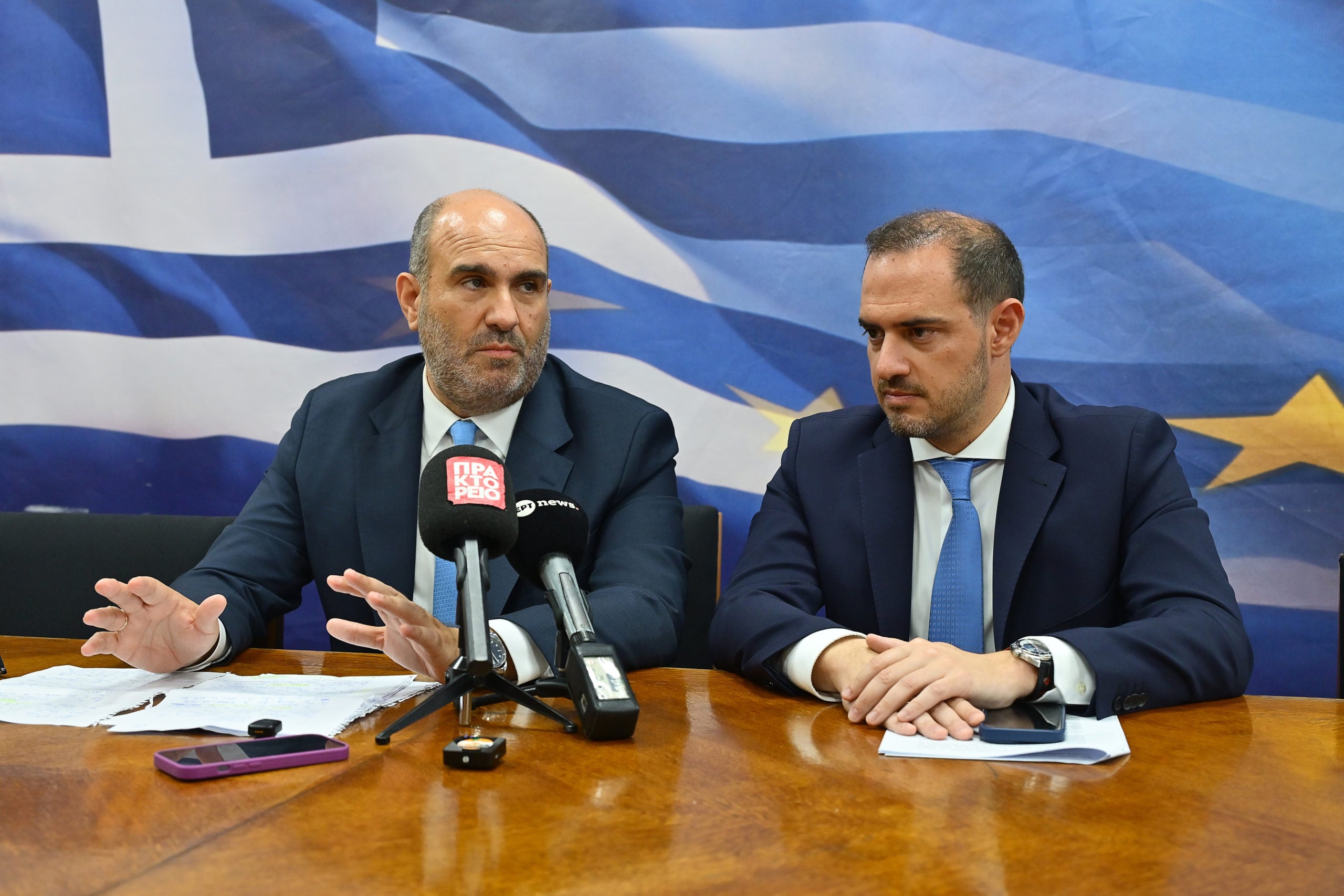 Υπουργείο Εθνικής Οικονομίας και Οικονομικών, Παράδοση-παραλαβή, Γιώργος Κώτσηρας Δημήτρης Μαρκόπουλος