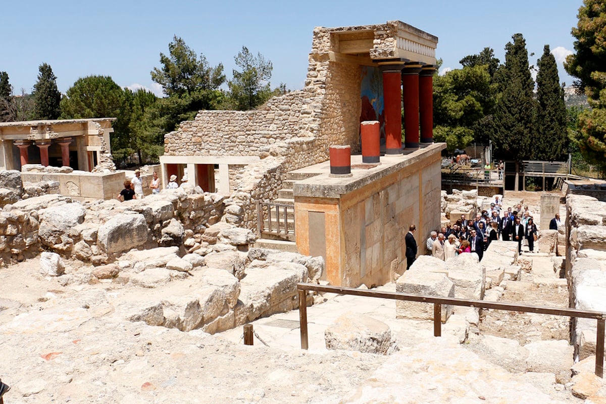 Κνωσός: Δύο άτομα λιποθύμησαν λόγω ακραίου καύσωνα – Κλειστός μέχρι τις 5 ο αρχαιολογικός χώρος
