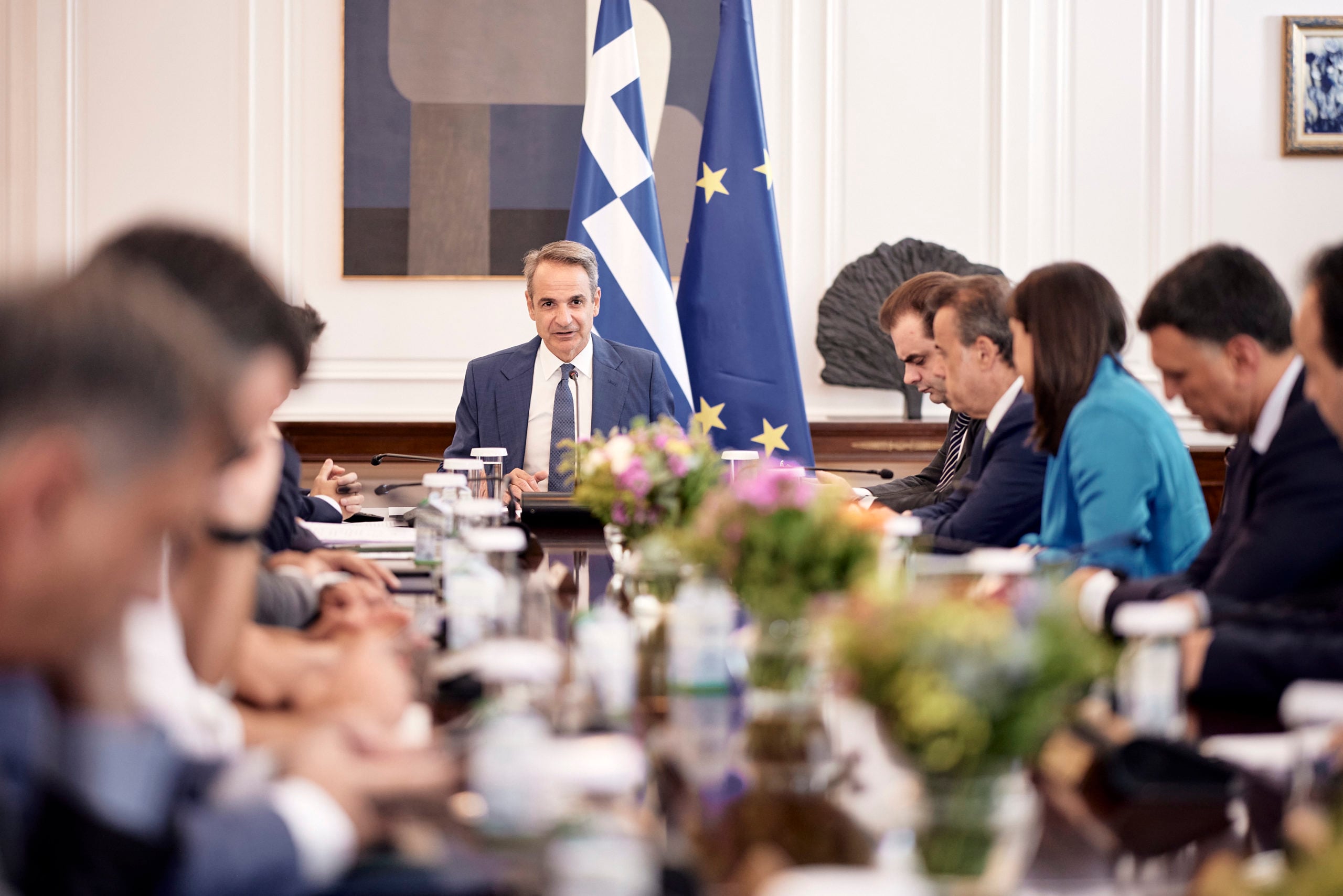 Μητσοτάκης: Οι εκλογές του 2027 θα κρίνουν ποια κυβέρνηση θα προεδρεύσει της ΕΕ – Συνεδρίασε το Κυβερνητικό Συμβούλιο Οικονομικής Πολιτικής 9 ΜΗΤΣΟΤΑΚΗΣ