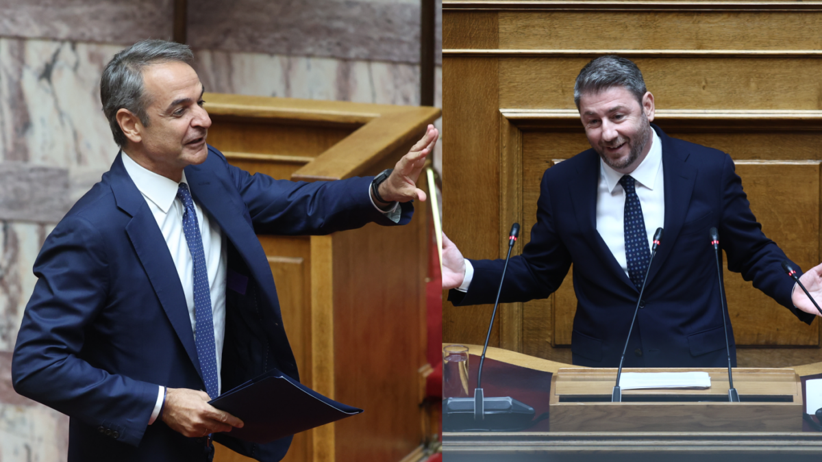 Μητσοτάκης – Ανδρουλάκης: «Ονομάσατε εκτροπή τη βούληση του ελληνικού λαού, να έχετε αίσθηση των λέξεων» – «Φθηνός συνδικαλισμός» 1 Μητσοτάκης – Ανδρουλάκης: «Ονομάσατε εκτροπή τη βούληση του ελληνικού λαού, να έχετε αίσθηση των λέξεων» – «Φθηνός συνδικαλισμός»