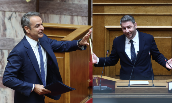 Μητσοτάκης – Ανδρουλάκης: «Ονομάσατε εκτροπή τη βούληση του ελληνικού λαού, να έχετε αίσθηση των λέξεων» – «Φθηνός συνδικαλισμός»