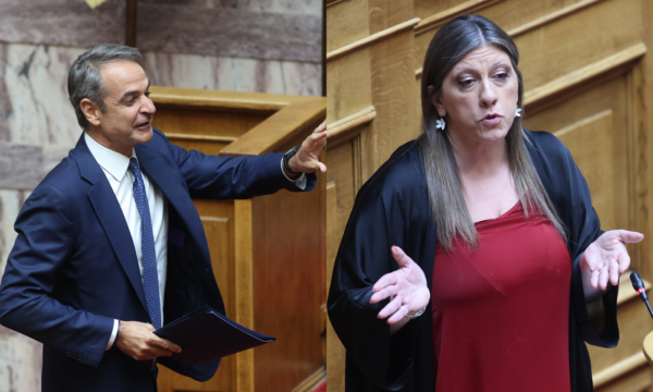 Βουλή: Μητσοτάκης αποχώρησε πριν μιλήσει η Κωνσταντοπούλου – «Δεν πρόκειται πότε να καθίσω να σας ακούσω με αυτή τη συμπεριφορά»