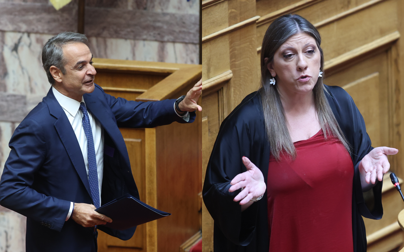 Βουλή: Μητσοτάκης αποχώρησε πριν μιλήσει η Κωνσταντοπούλου – «Δεν πρόκειται πότε να καθίσω να σας ακούσω με αυτή τη συμπεριφορά»