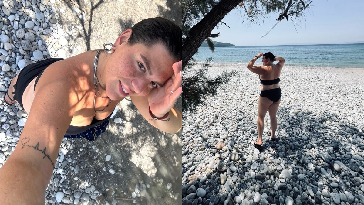 Δανάη Μπάρκα: Καλοκαίρι έρωτα, πόζες με μαγιό και τρυφερό φιλί με τον Φάνη Μπότση (Φωτογραφίες)