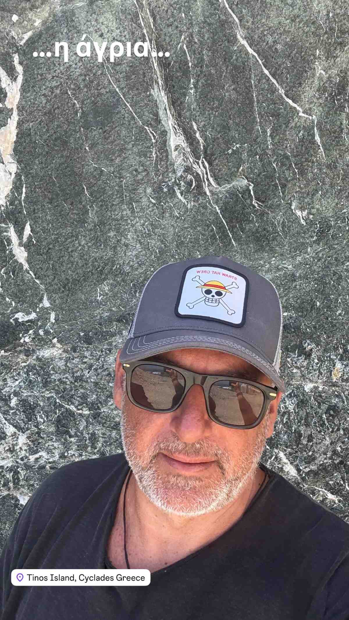 Ο Γιώργος Λιάγκας στην Τήνο