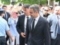 Κοζάνη: Ο Κυριάκος Μητσοτάκης στην κηδεία της μητέρας της Αφροδίτης Νέστορα – Εικόνες από την άφιξή του