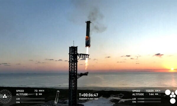 Starship της SpaceX άντεξε τη φωτιά της επιστροφής – Νέα επιτυχία στον δρόμο για Σελήνη και Άρη (Vid)