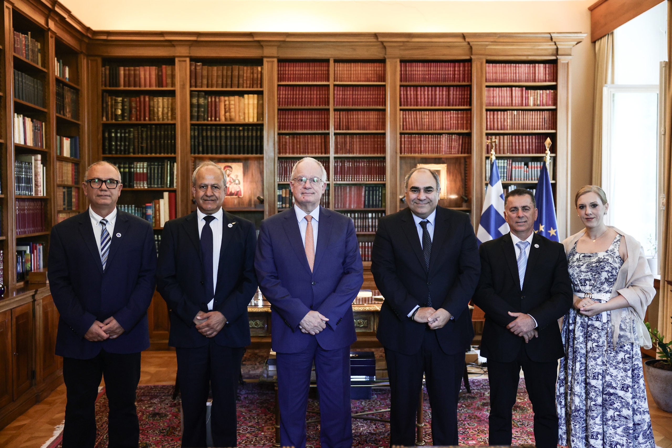 Κωνσταντίνος Τασούλας συναντήθηκε με αντιπροσωπεία της Επιτροπής Κατεχομένων Κοινοτήτων Κύπρου 8 Τασούλας