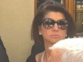 Αλεξία Μπακογιάννη στην κηδεία της Βάγιας Νέστορα – Ο πόνος είναι ίδιος