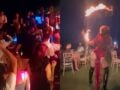 Γάμος Αντετοκούνμπο: Ο τρελός χορός του Θανάση, οι χορεύτριες με τις φωτιές και η εντυπωσιακή εμφάνιση της μητέρας του – Βίντεο από το γαμήλιο πάρτι