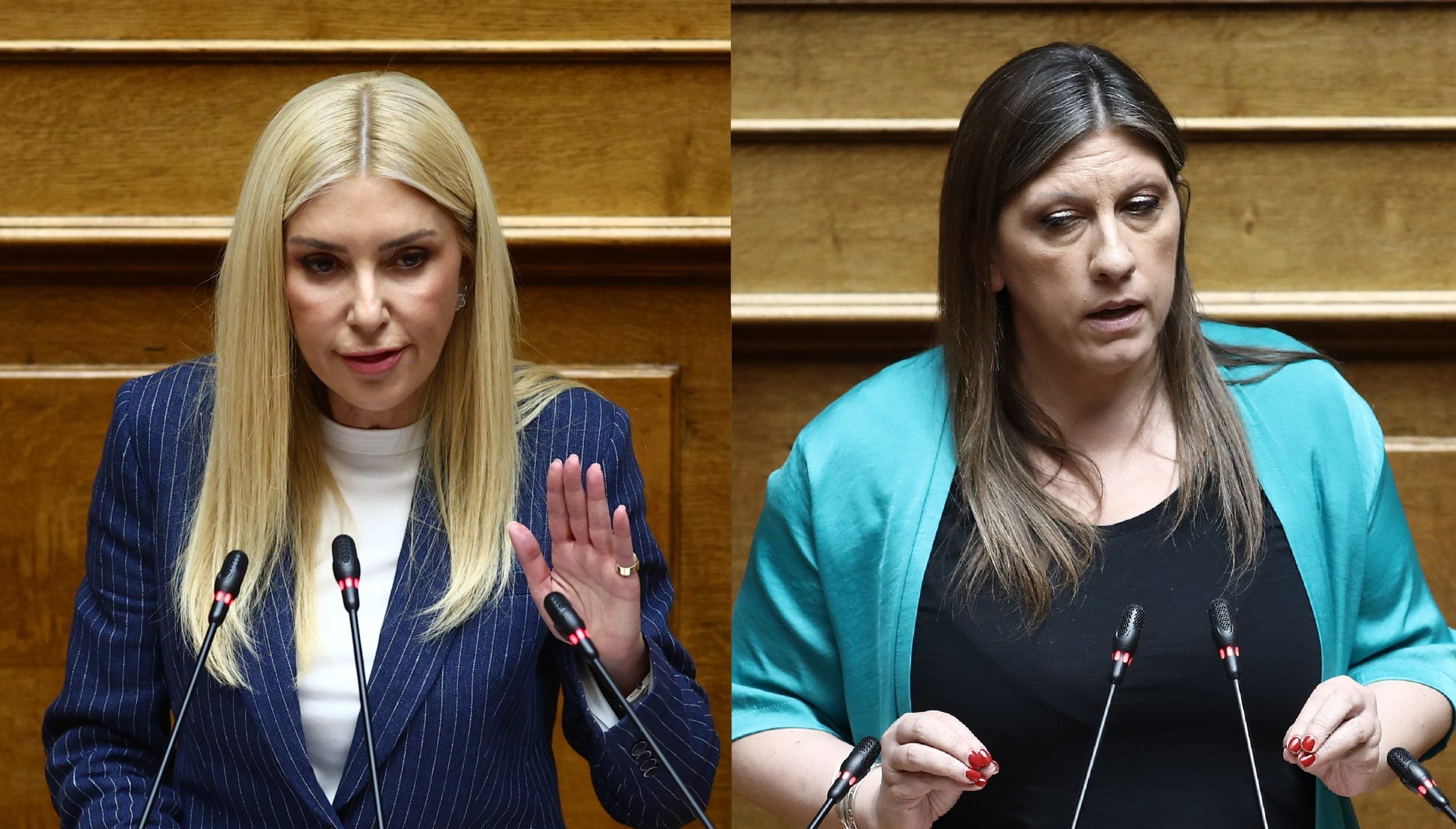 Άγριος καβγάς Κωνσταντοπούλου-Αραμπατζή στη Βουλή: «Να κατεβείτε από την έδρα» -«Δεν είναι μαγαζί σας η Βουλή»