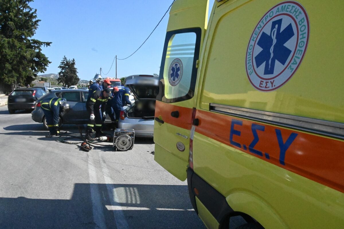 Τροχαίο στη Χαλκιδική με 5 τραυματίες, ανάμεσά τους 3 παιδιά