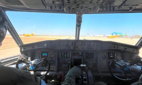Δύο ελληνικά Canadair στην επιχείρηση κατά των πυρκαγιών στην Ισπανία: Βίντεο από την επιχείρηση των αεροσκαφών