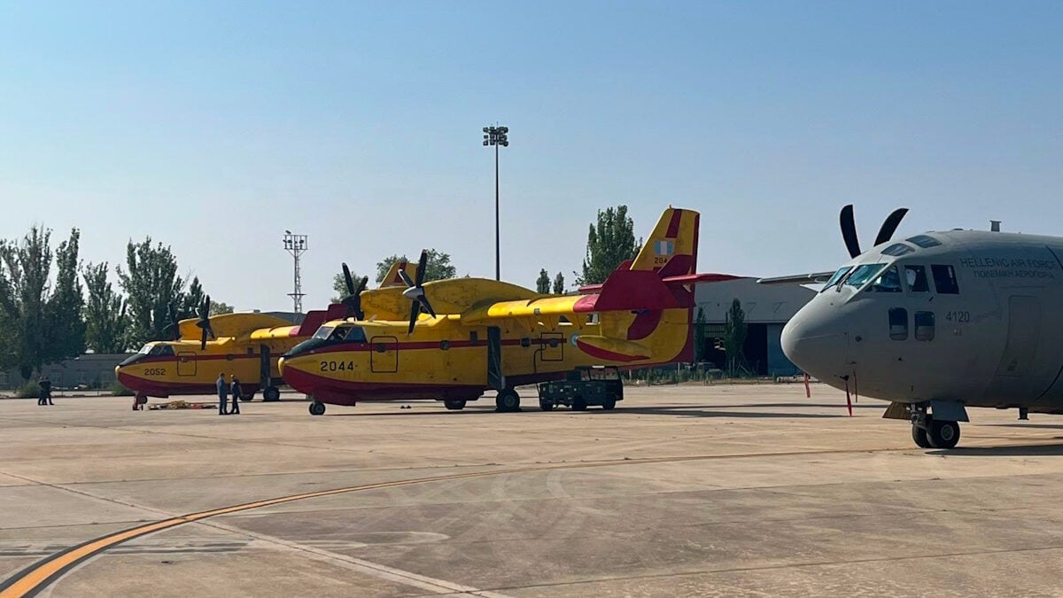 Ισπανία: Παρατείνεται για ένα 24ωρο η παραμονή των δύο ελληνικών Canadair στις δασικές πυρκαγιές 1 Ισπανία: Παρατείνεται για ένα 24ωρο η παραμονή των δύο ελληνικών Canadair στις δασικές πυρκαγιές