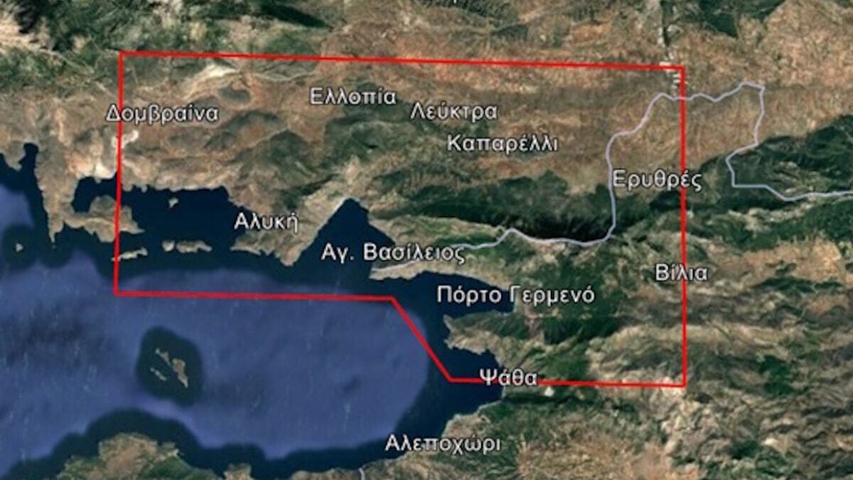 Φωτιά στην Βοιωτία: Ενεργοποίηση της υπηρεσίας Copernicus – Άμεση χαρτογράφηση των περιοχών 1 Φωτιά στην Βοιωτία: Ενεργοποίηση της υπηρεσίας Copernicus – Άμεση χαρτογράφηση των περιοχών
